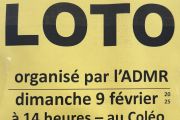 Loto de l’ADMR Pontcharra/Saint-Maximin - 9 février 2025, 14 heures, Coléo (Pontcharra)