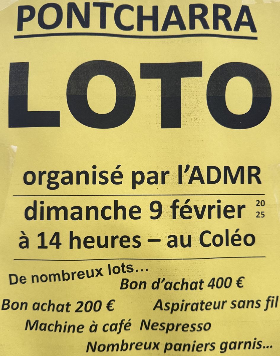 ADMR loto 2025