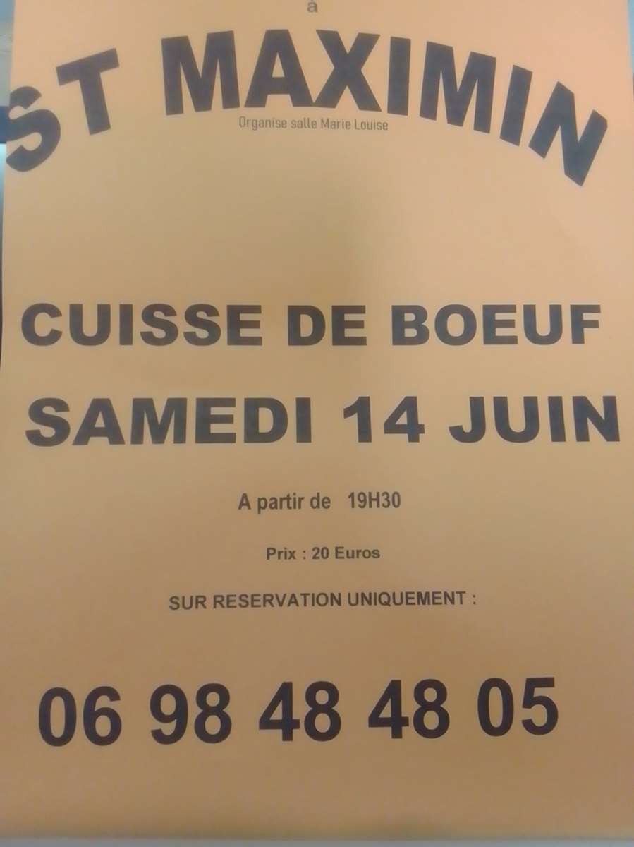 Cuisse de bœuf 2025