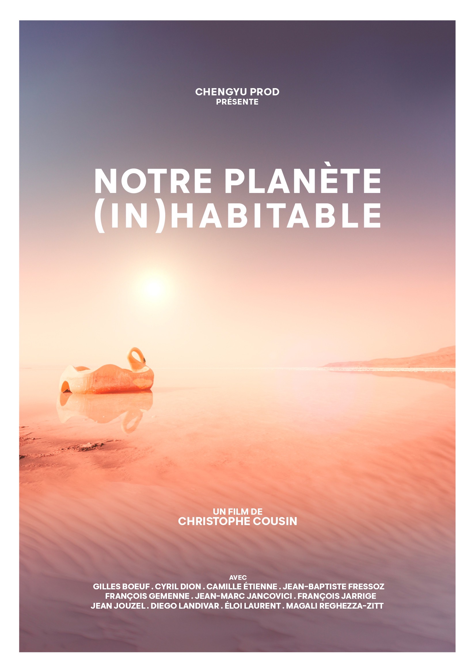 Cinéma Nature et Environnement :  « Notre planète (in)habitable » - mardi 30 avril 2024 - à 20 h 30, salle Marie-Louise